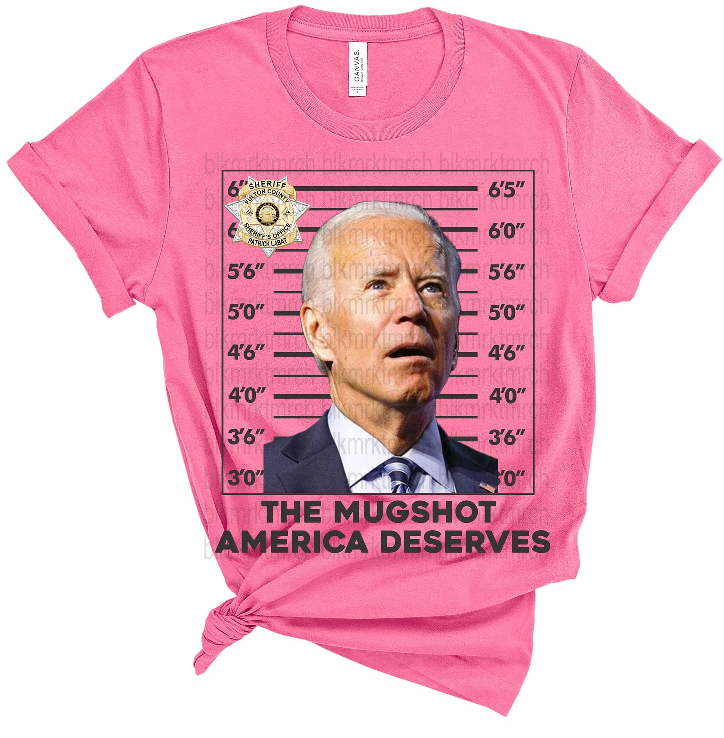 Joe Biden Mugshot - The Mugshot America Deserves - Political Tee