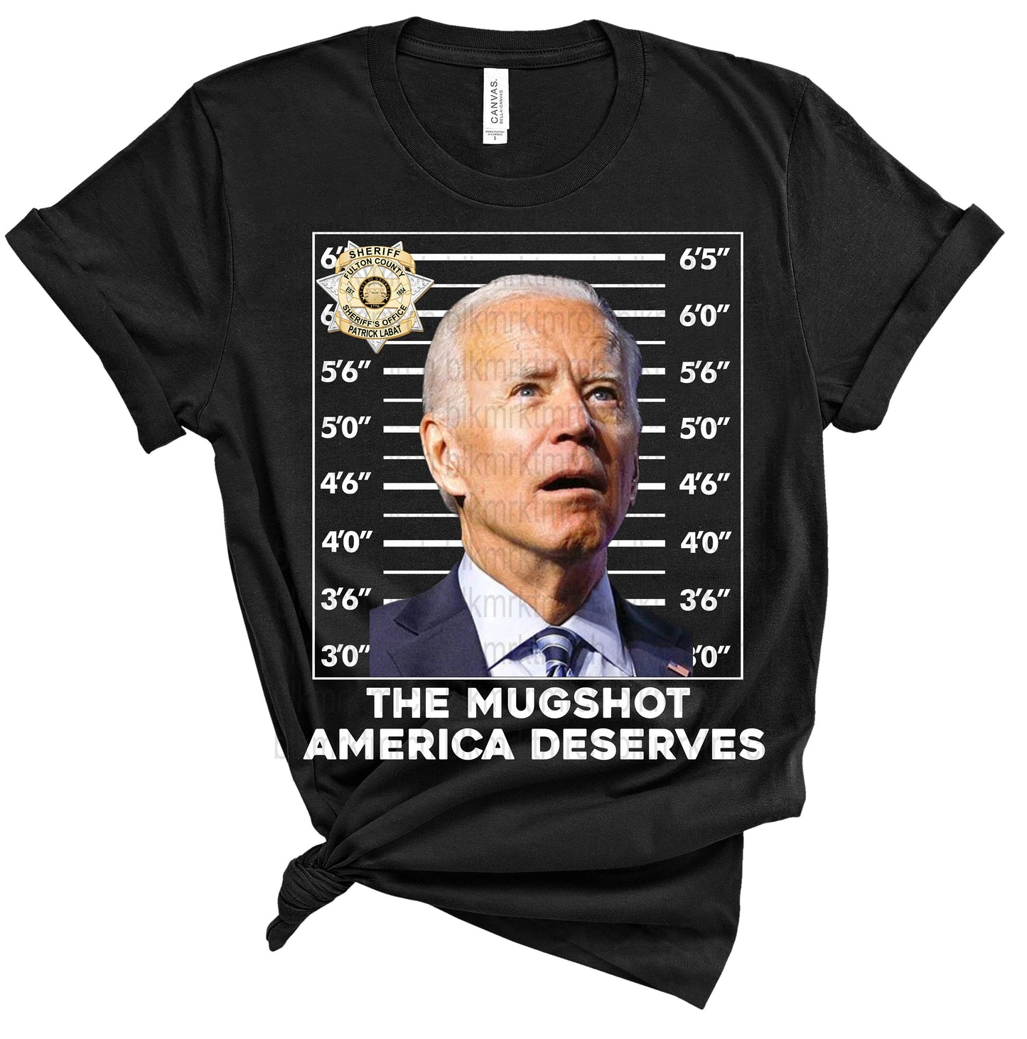 Joe Biden Mugshot - The Mugshot America Deserves - Political Tee