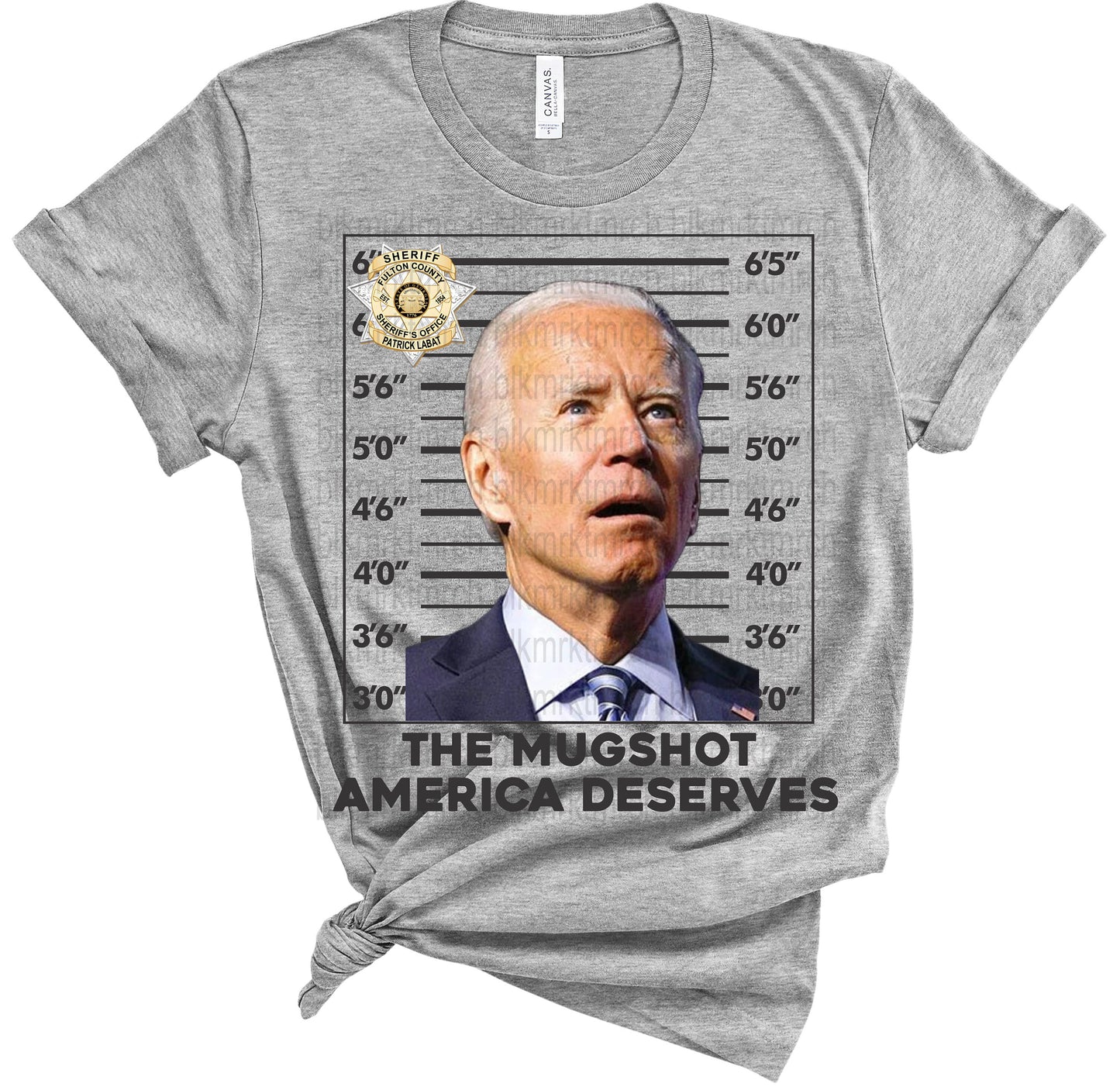 Joe Biden Mugshot - The Mugshot America Deserves - Political Tee